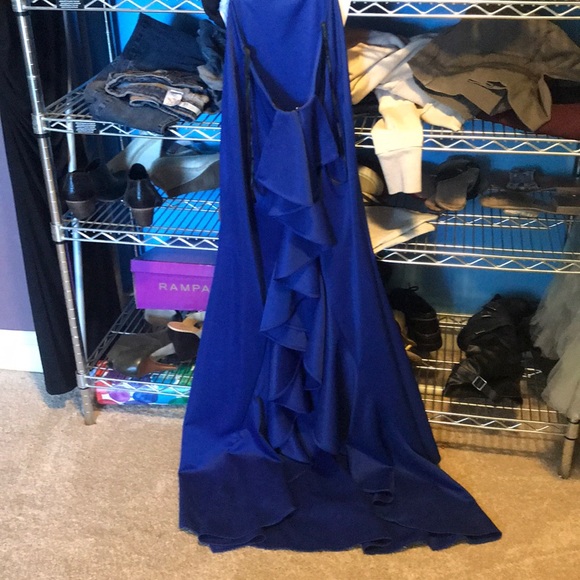 Blue Prom dress - Picture 2 of 2